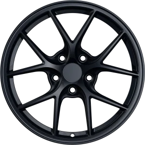YKW Replicas – MF5 – Black – 18″x8″ 35mm – All weather Wheels – RW180094